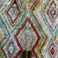 Tapis Beni Ouarain coloré (1107) 245x160cm - Finca