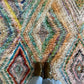 Tapis Beni Ouarain coloré (1107) 245x160cm - Finca