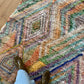 Tapis Beni Ouarain coloré (1107) 245x160cm - Finca