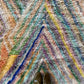 Tapis Beni Ouarain coloré (1107) 245x160cm - Finca