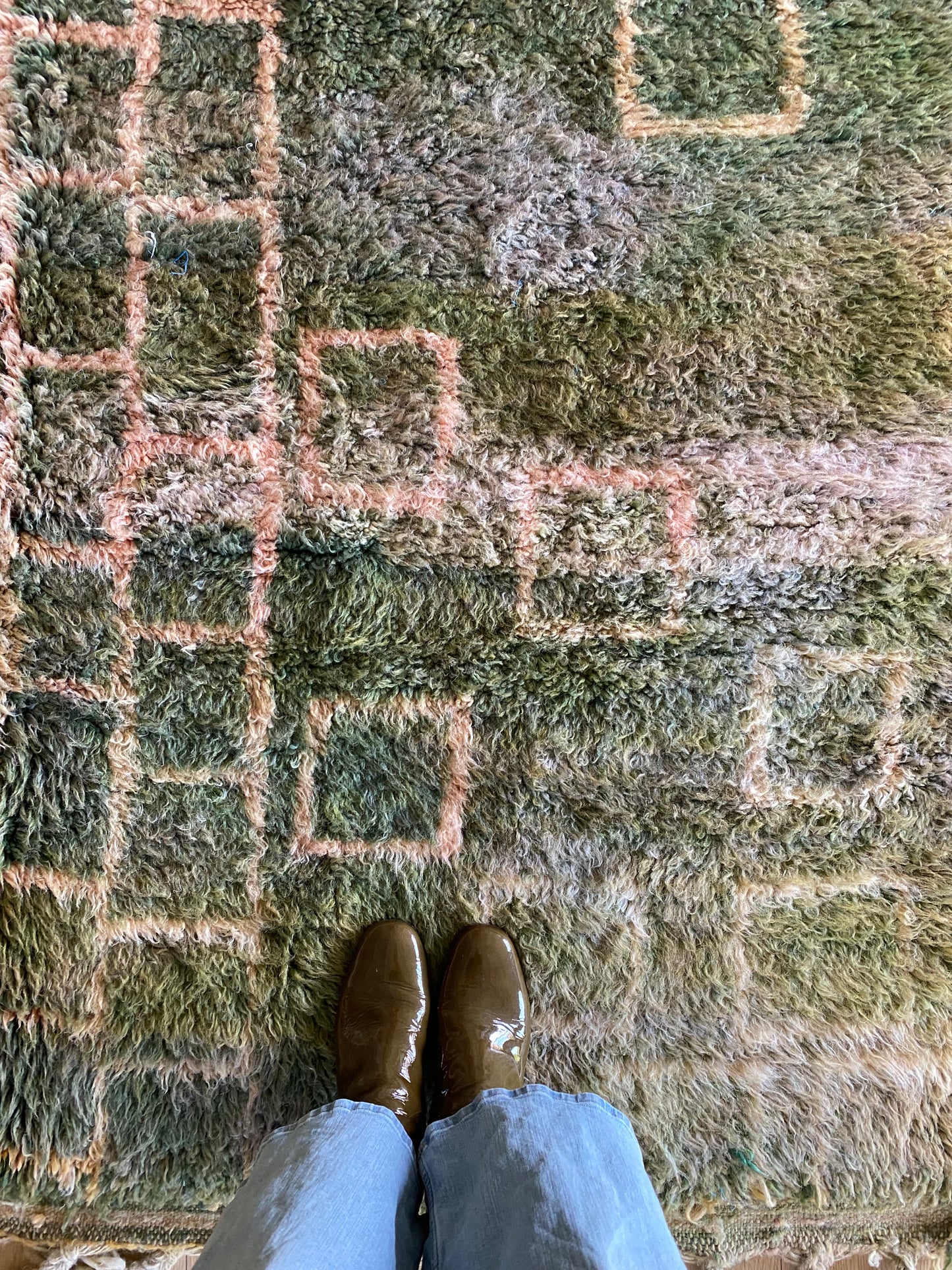 Tapis Beni Ouarain coloré (1141) 300x192cm - Shadows Forest