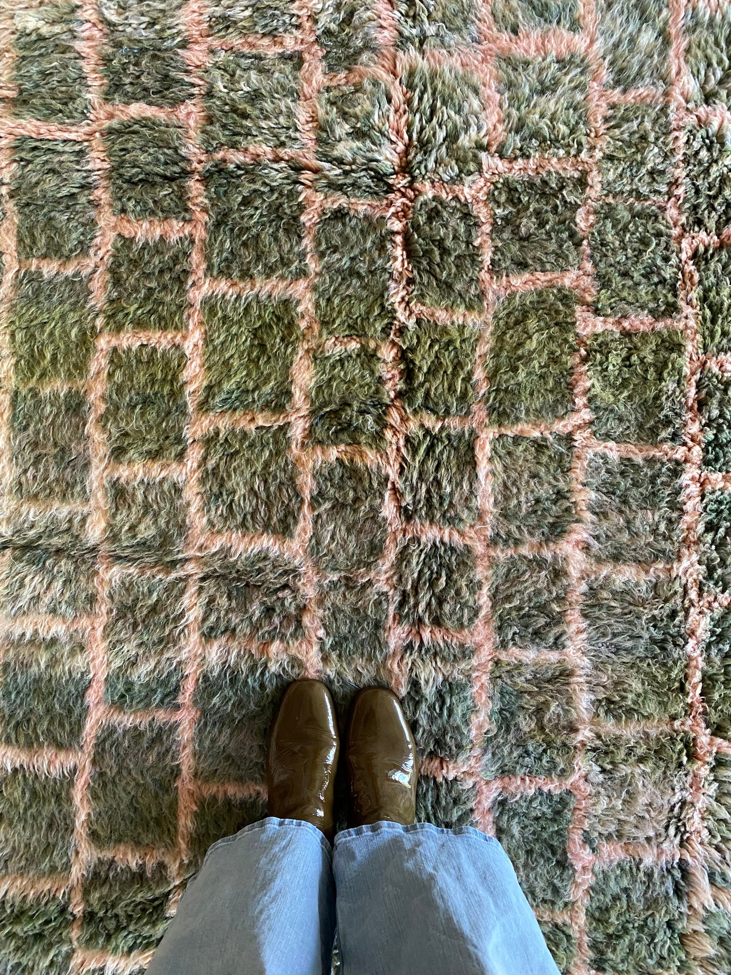 Tapis Beni Ouarain coloré (1141) 300x192cm - Shadows Forest