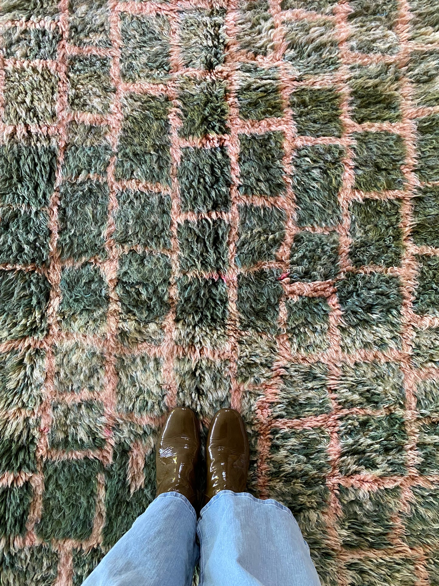 Tapis Beni Ouarain coloré (1141) 300x192cm - Shadows Forest