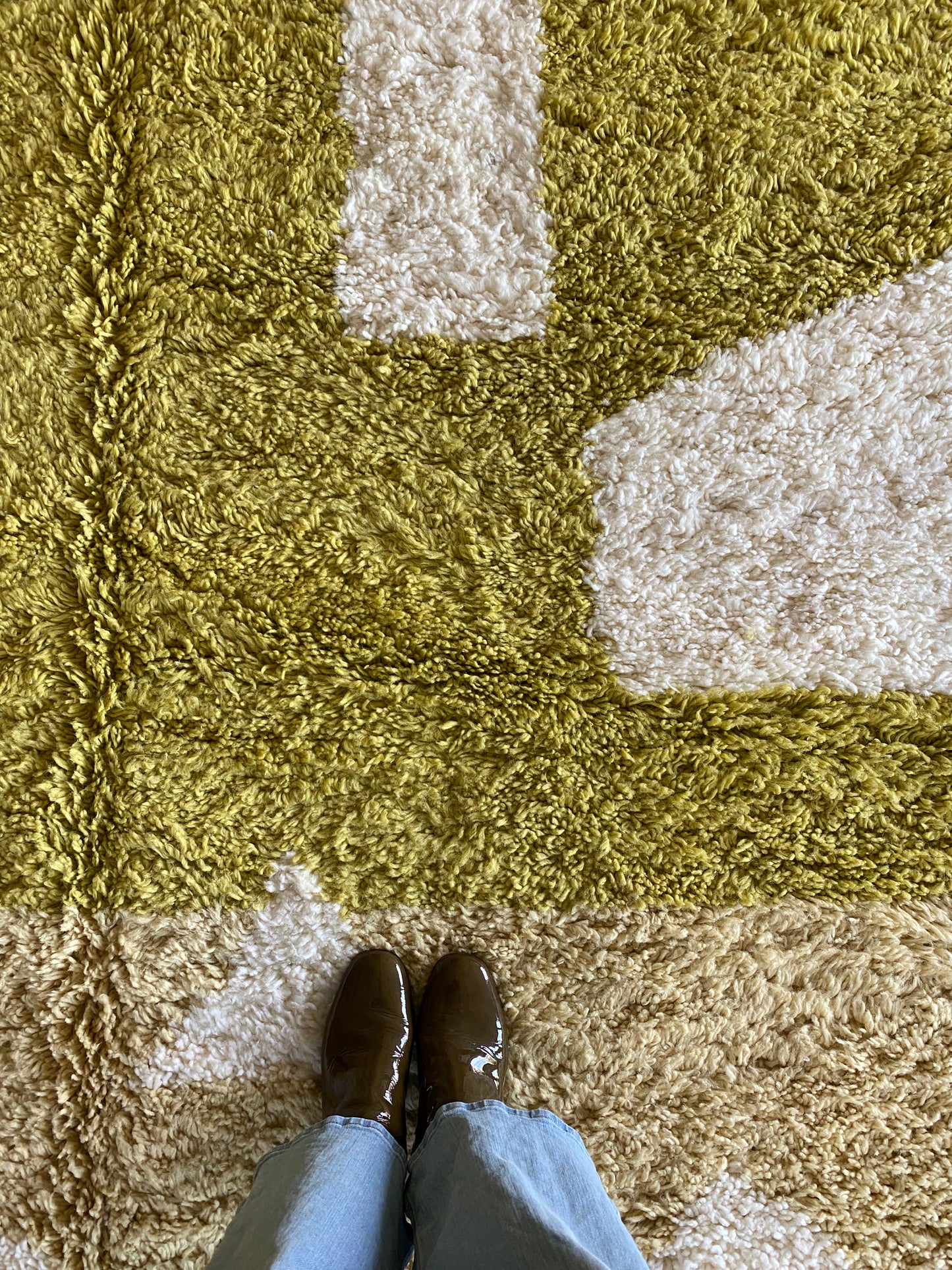 Beni Ouarain Moroccan Colorful Rug (1127) 307x202cm - Sunshine & Olives