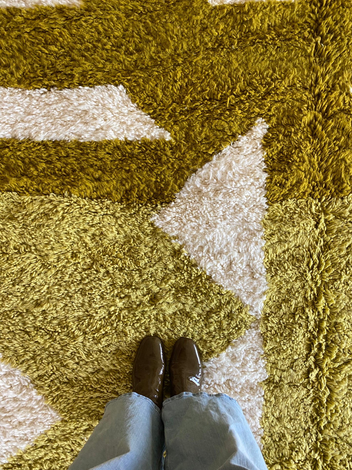 Beni Ouarain Moroccan Colorful Rug (1127) 307x202cm - Sunshine & Olives