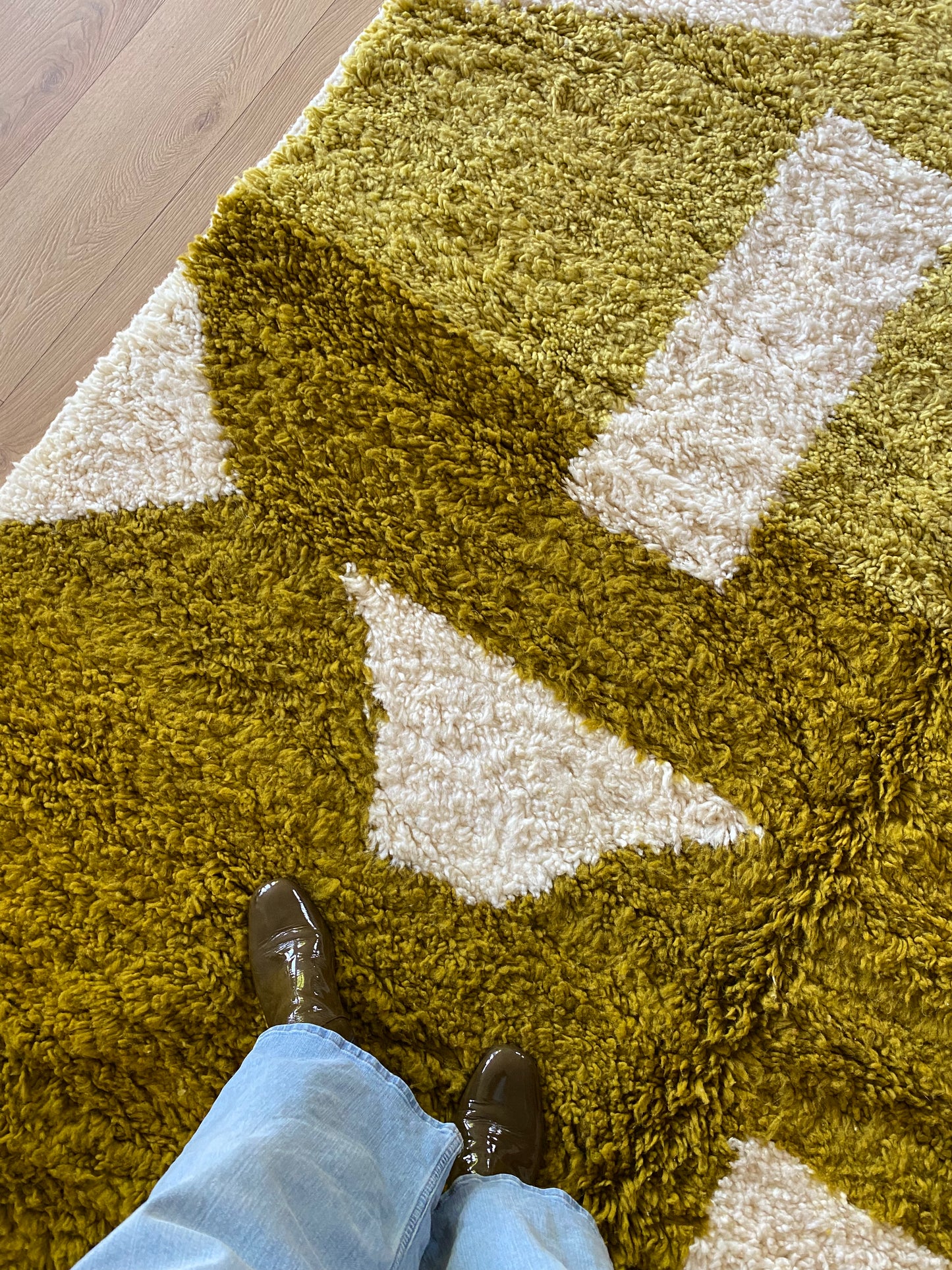 Beni Ouarain Moroccan Colorful Rug (1127) 307x202cm - Sunshine & Olives