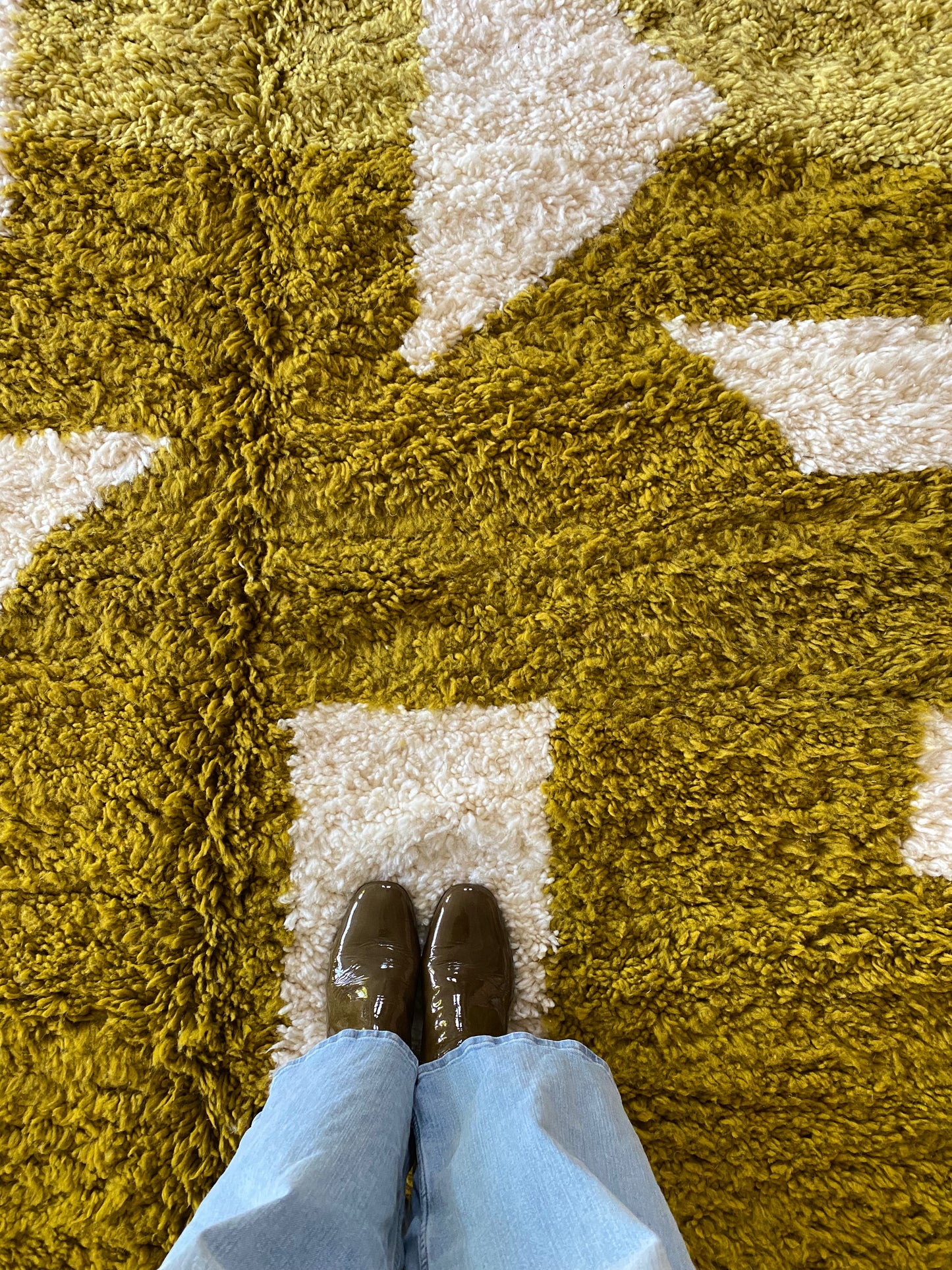 Beni Ouarain Moroccan Colorful Rug (1127) 307x202cm - Sunshine & Olives