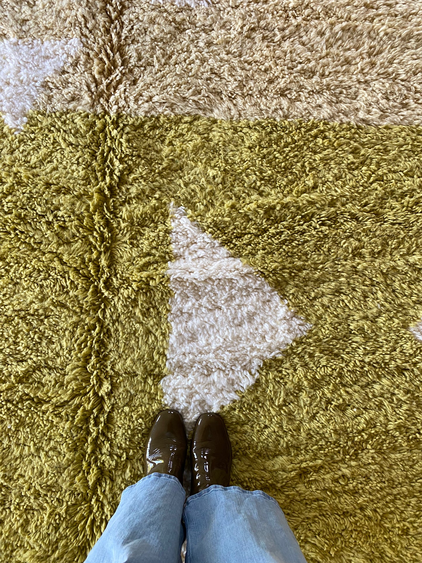 Beni Ouarain Moroccan Colorful Rug (1127) 307x202cm - Sunshine & Olives