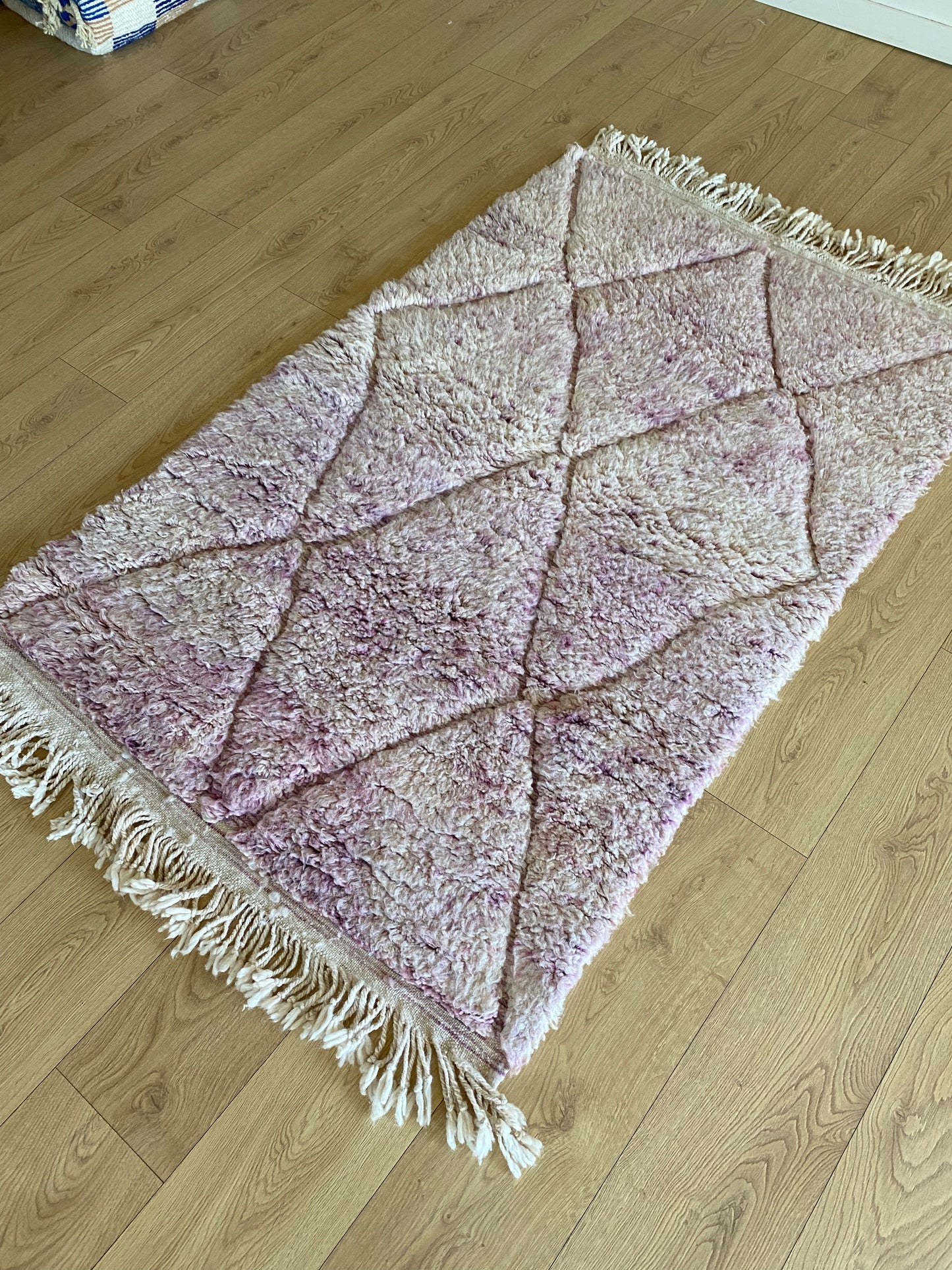 Beni Ouarain Moroccan Colorful Rug (1090) 156x102cm - Starlight