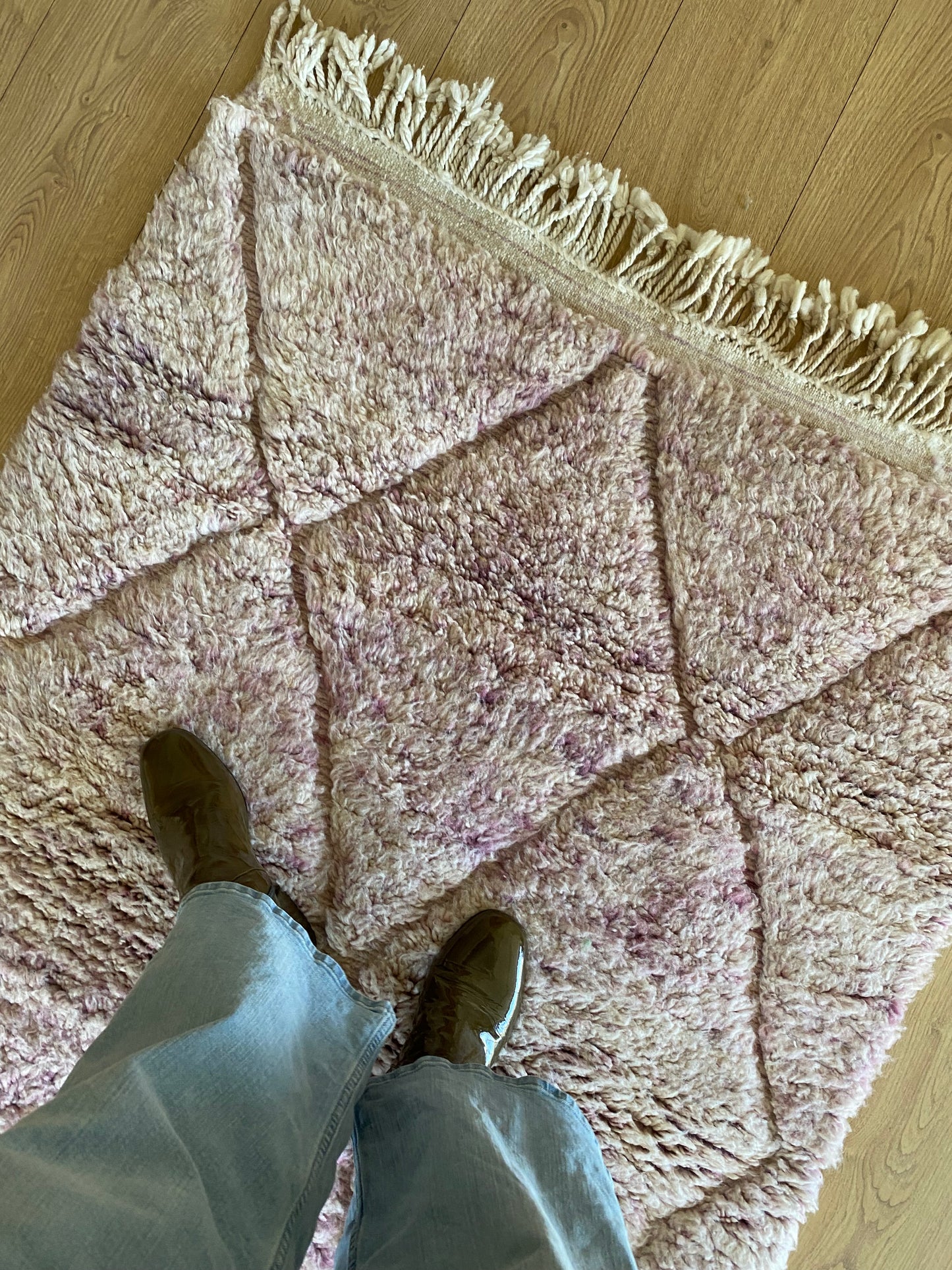 Beni Ouarain Moroccan Colorful Rug (1090) 156x102cm - Starlight