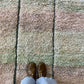 Beni Ouarain Moroccan Colorful Rug (1103) 247x167cm - Pastel Green
