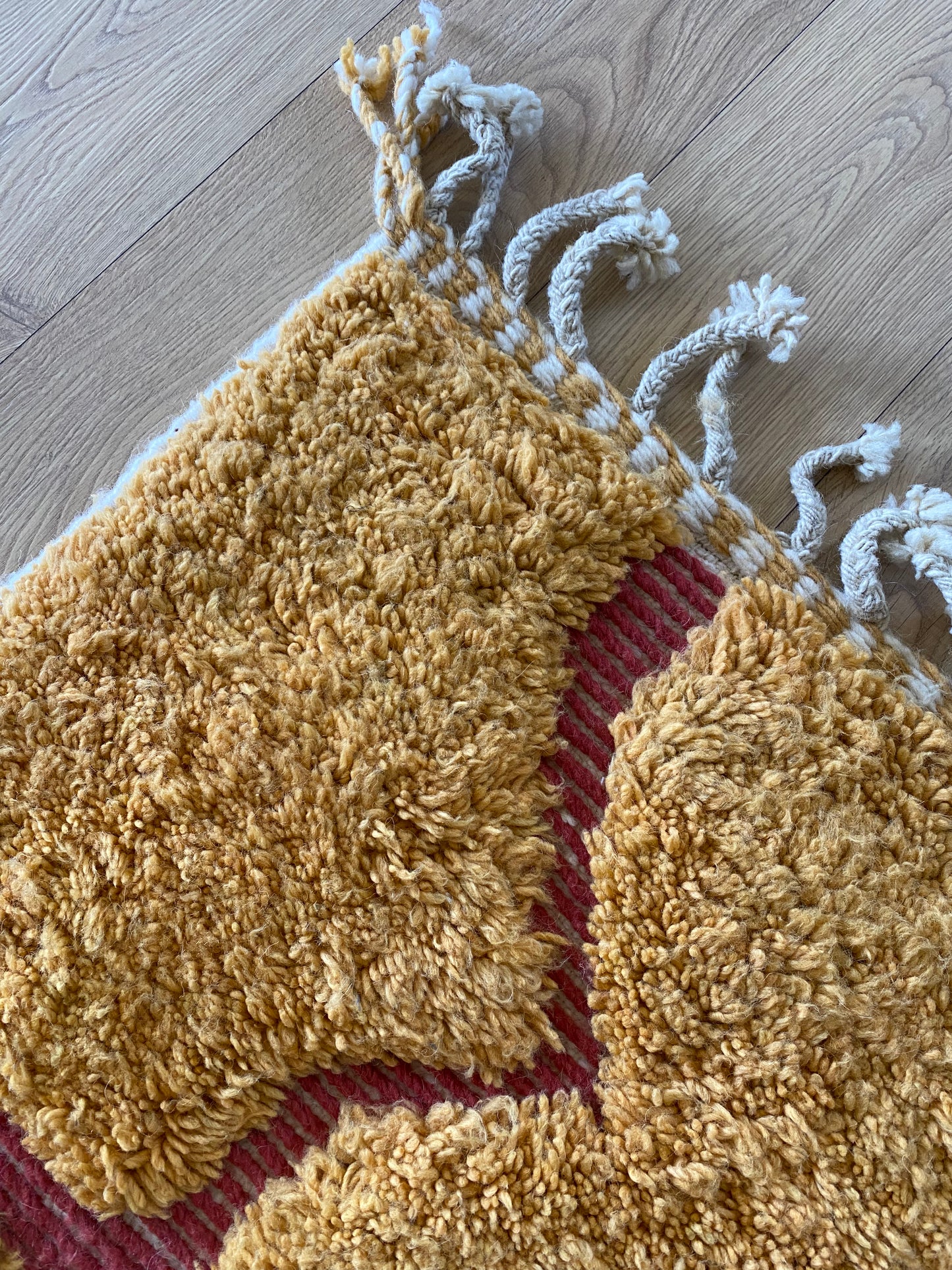 Beni Ouarain Moroccan Colorful Rug (1125) 298x197cm - Terra