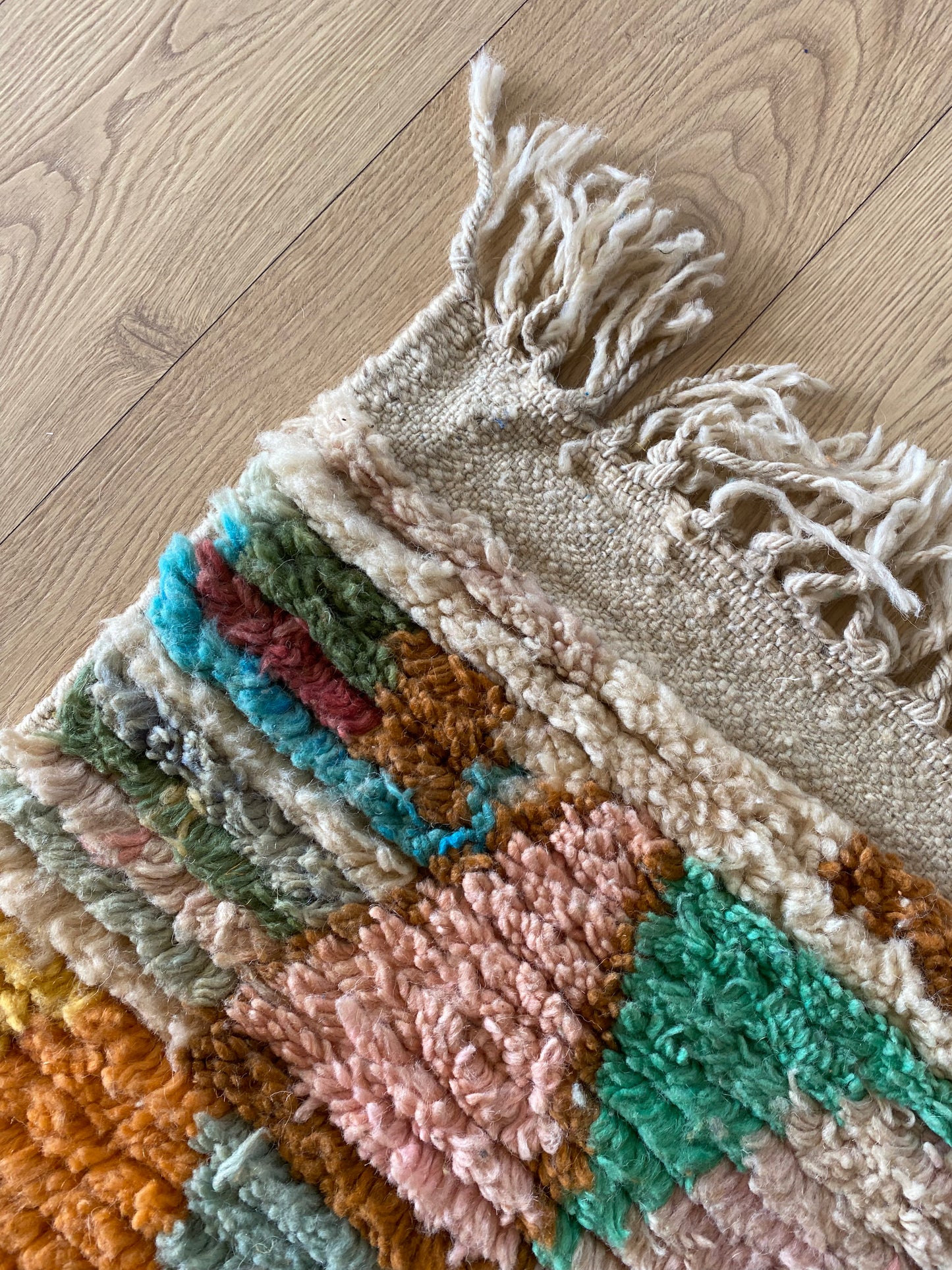 Boujaad Moroccan Colorful Rug (1123) 293x203 - Earth