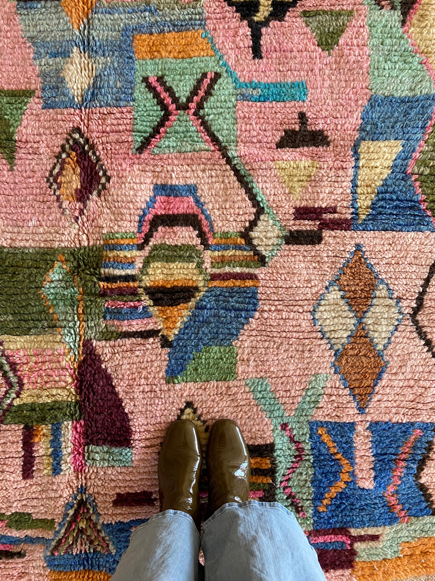 Tapis Boujaad coloré (1093) 266x156 - Egypt