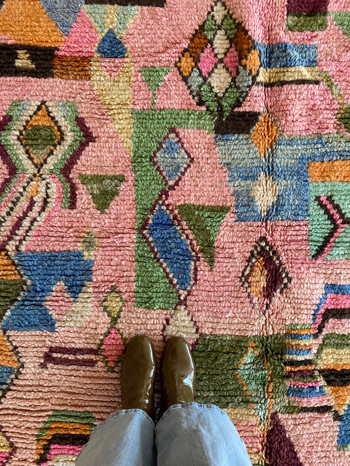 Tapis Boujaad coloré (1093) 266x156 - Egypt