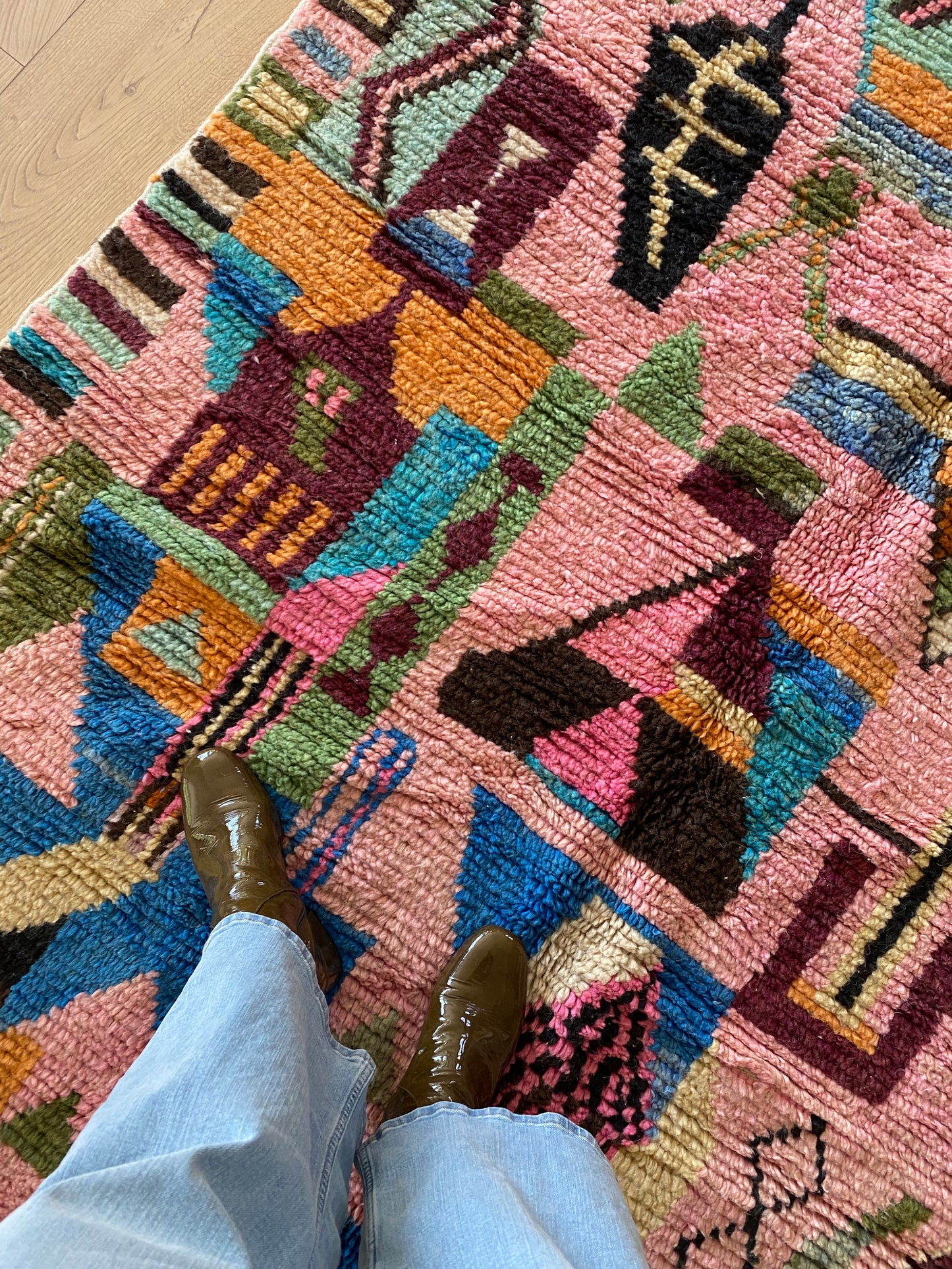 Tapis Boujaad coloré (1093) 266x156 - Egypt