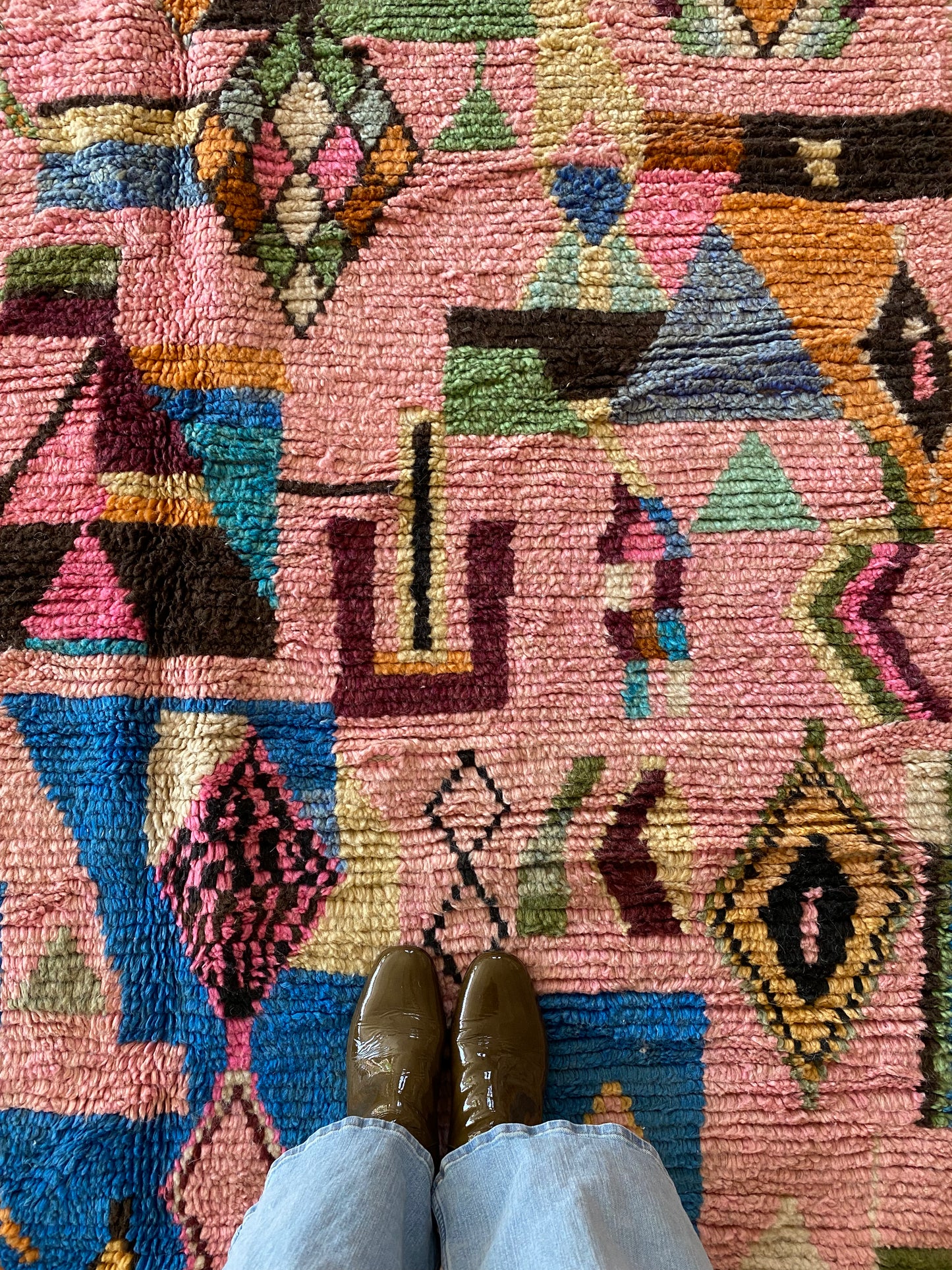 Tapis Boujaad coloré (1093) 266x156 - Egypt