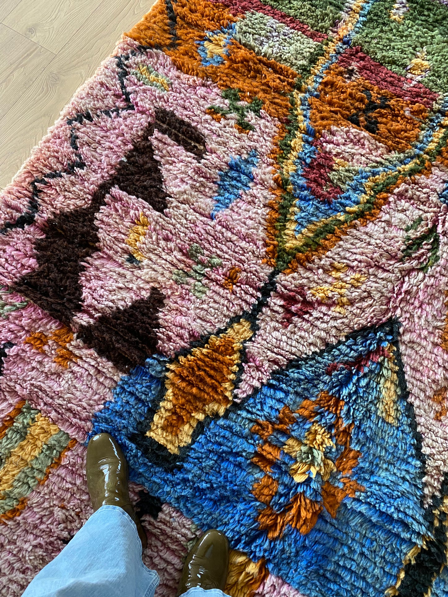 Boujaad Moroccan Colorful Rug (1118) 290x197 - Kasbah