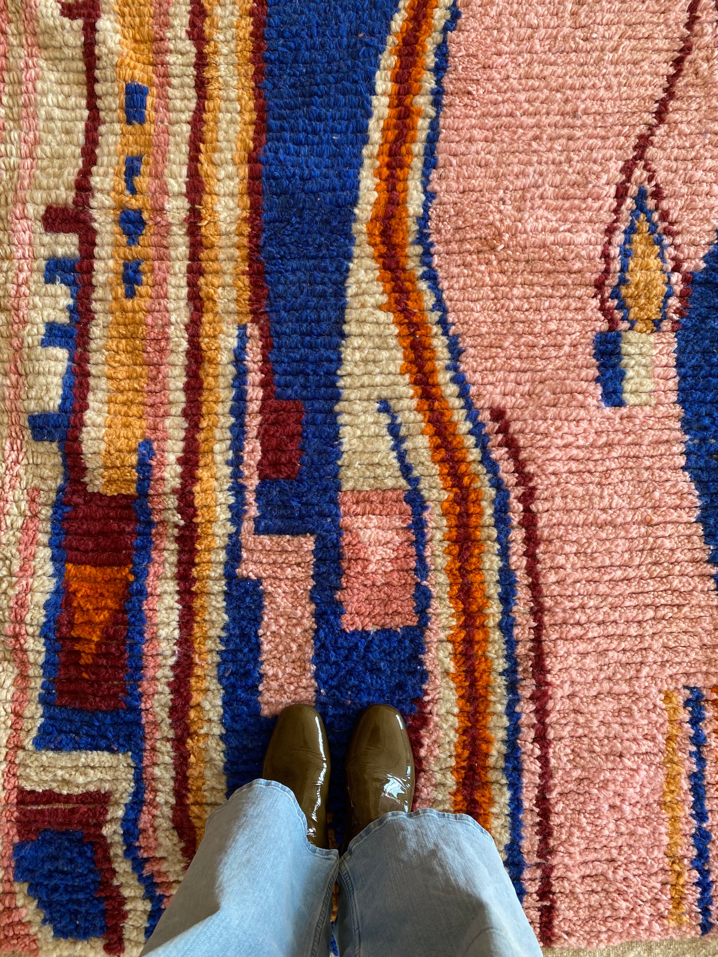 Boujaad Moroccan Colorful Rug (1116) 301x204 - Majorelle