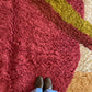 Tree of Colors Design Berber Rug (1136) 300x200cm - Raspberry