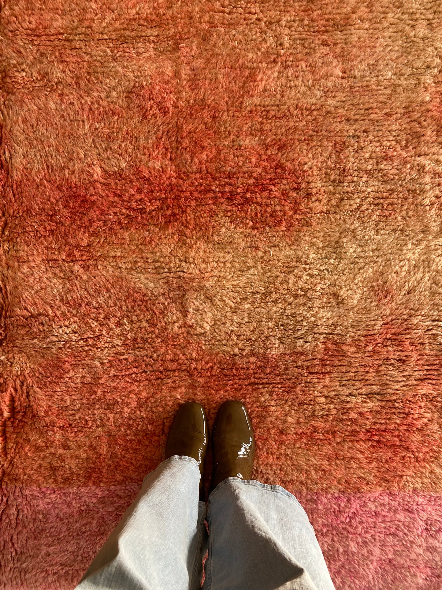 Beni Ouarain Moroccan Colorful Rug (1143) 290x206cm - Romantic Flight