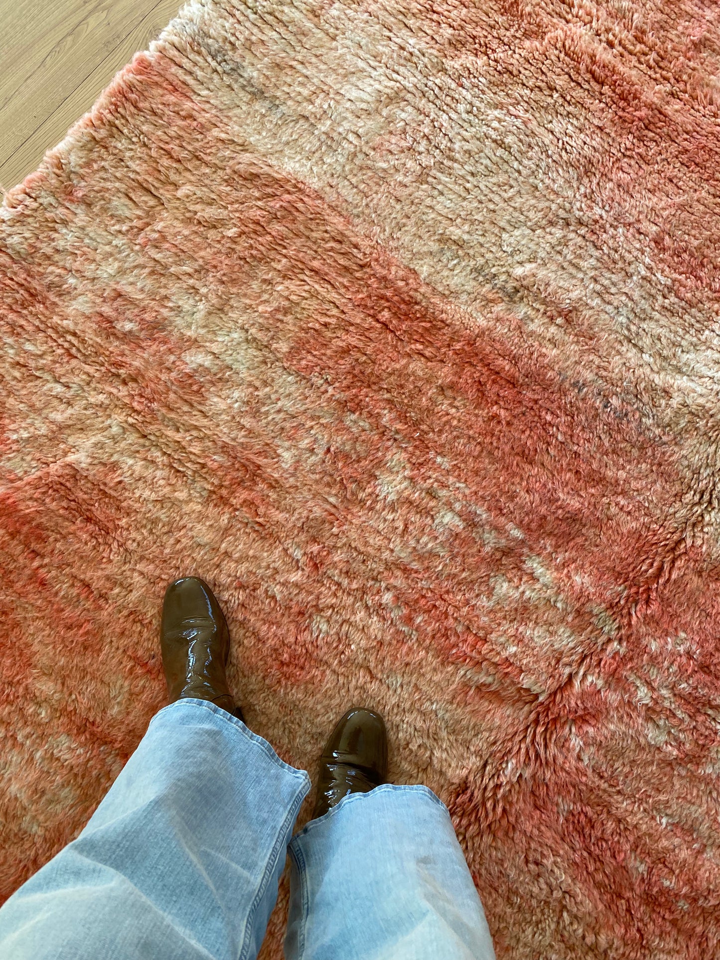 Beni Ouarain Moroccan Colorful Rug (1143) 290x206cm - Romantic Flight