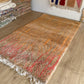 Beni Ouarain Moroccan Colorful Rug (1100) 257x157cm - Pink Flow