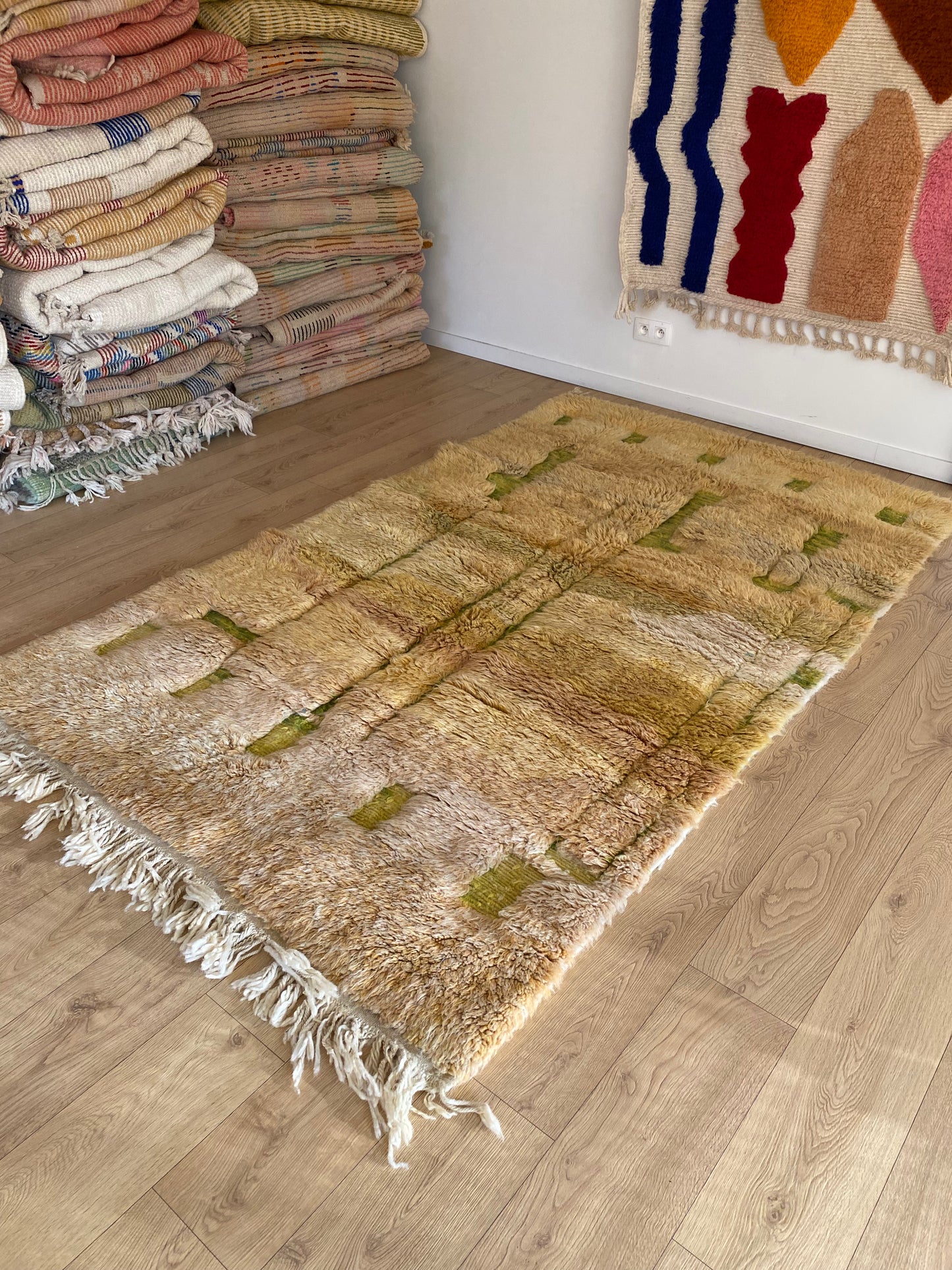 Beni Ouarain Moroccan Colorful Rug (1099) 253x155cm - Appletini