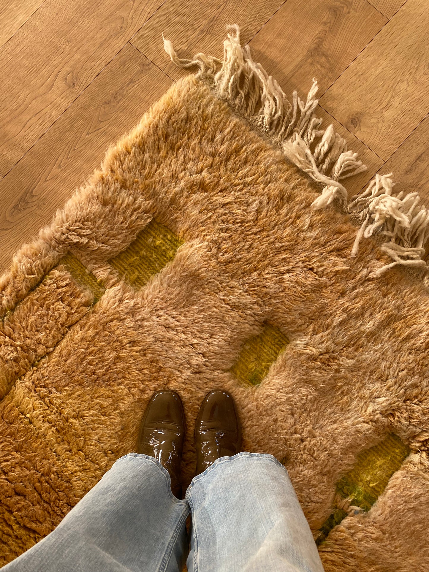 Beni Ouarain Moroccan Colorful Rug (1099) 253x155cm - Appletini