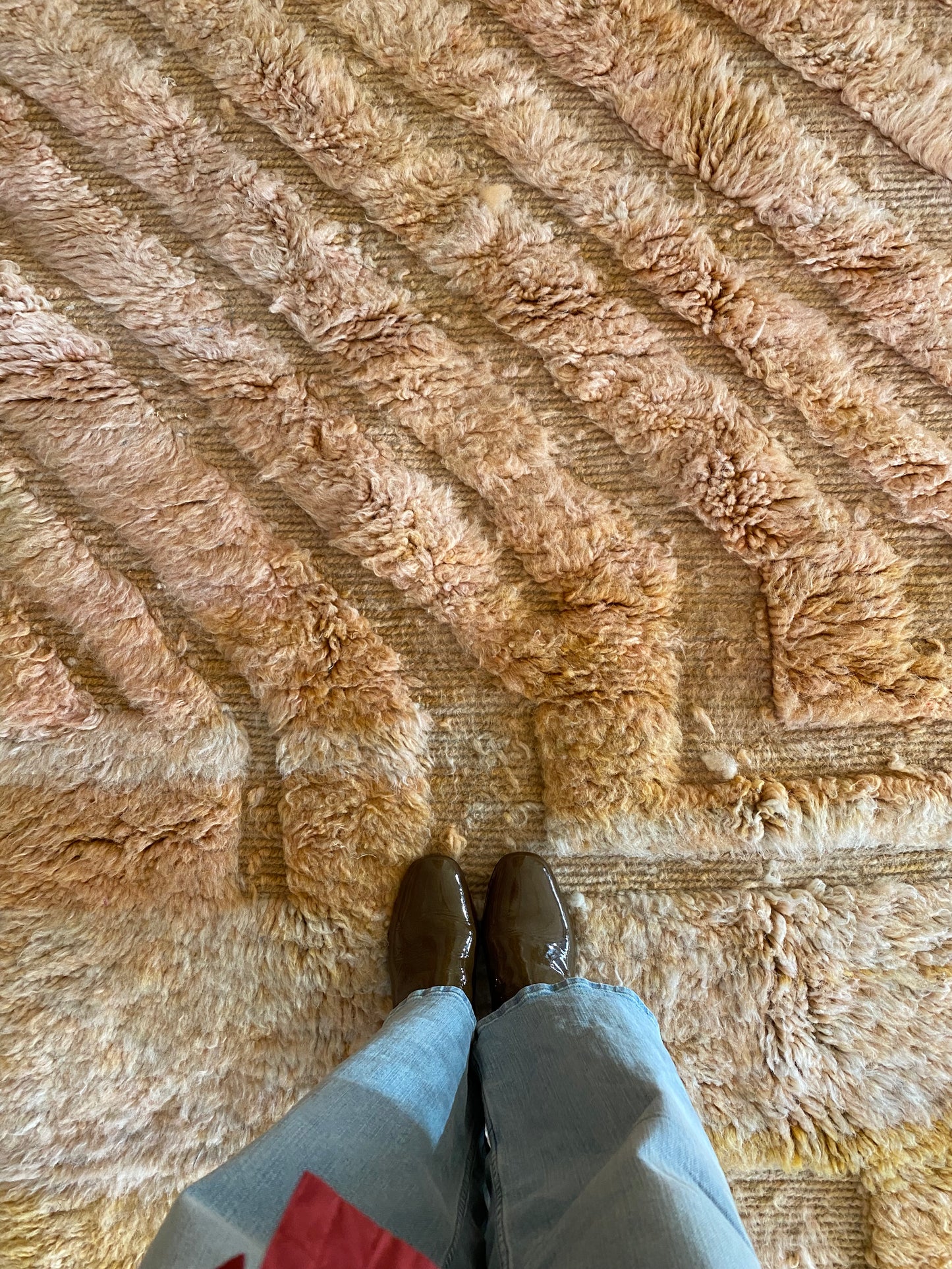 Tapis Beni Ouarain coloré (1098) 253x155cm - Aurora