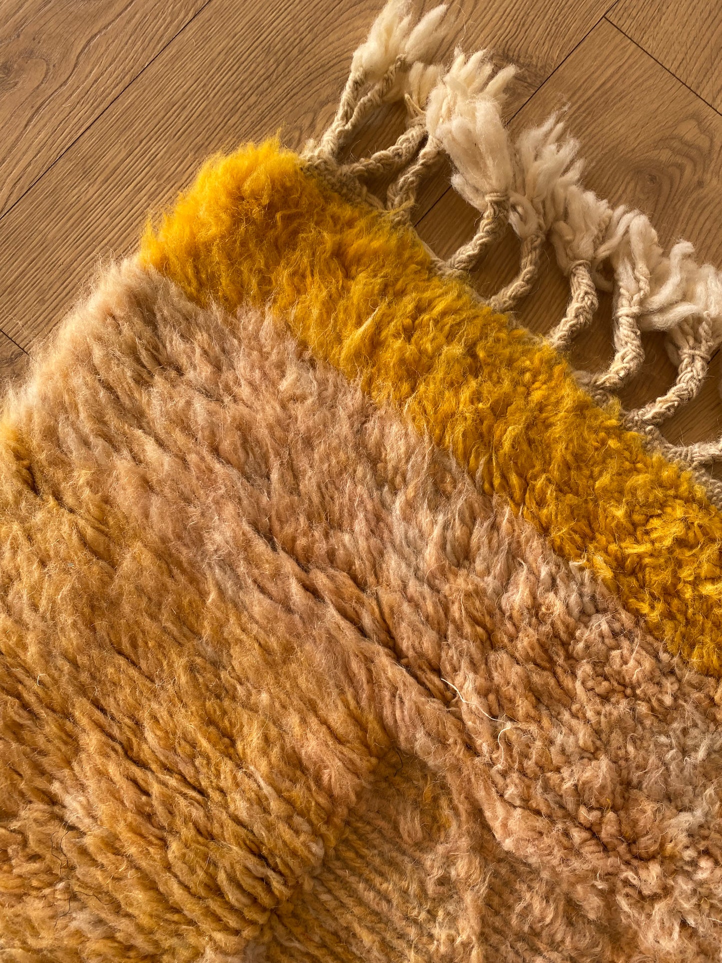 Tapis Beni Ouarain coloré (1098) 253x155cm - Aurora