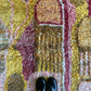 Beni Ouarain Moroccan Colorful Rug (1158) 264x161cm - Theodora