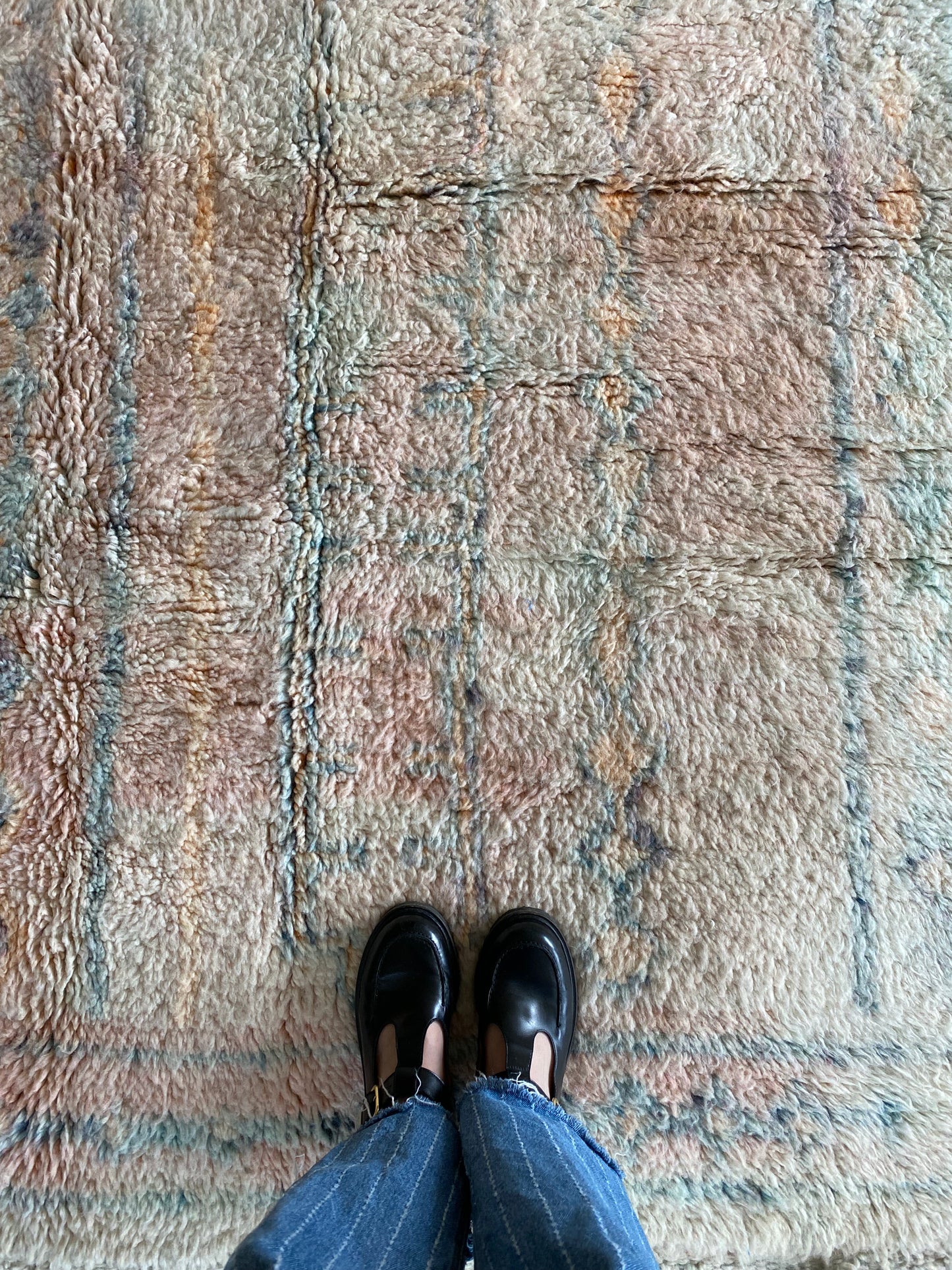 Beni Ouarain Marokkaans kleurrijk tapijt (1200) 294x200cm - Amren