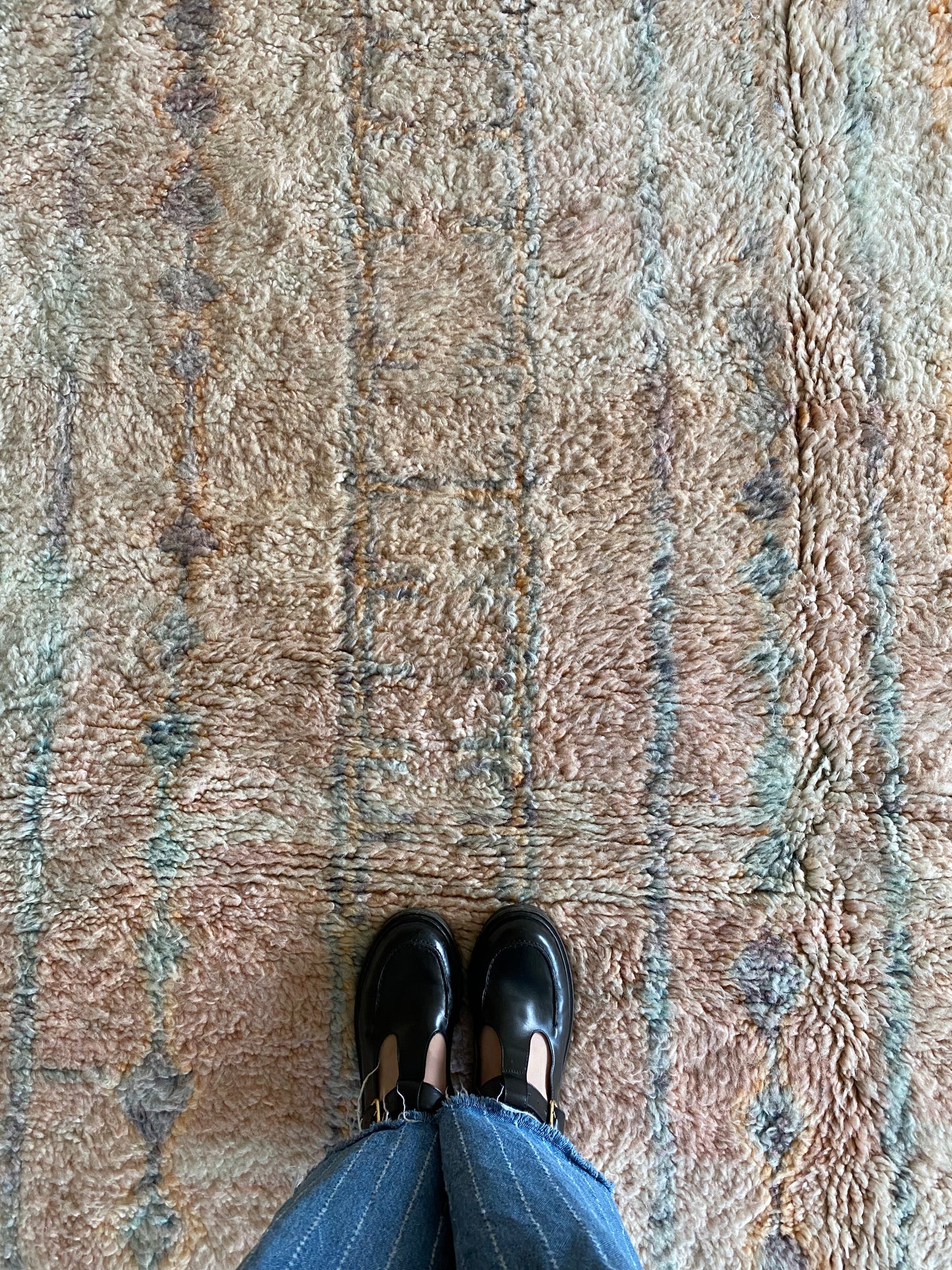 Beni Ouarain Marokkaans kleurrijk tapijt (1200) 294x200cm - Amren