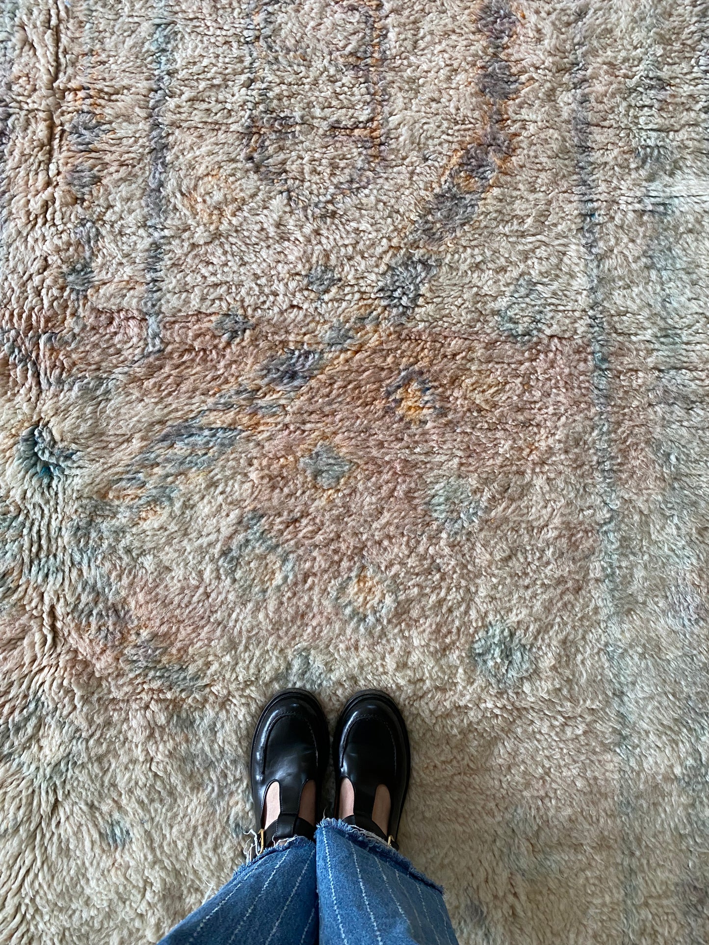 Beni Ouarain Marokkaans kleurrijk tapijt (1200) 294x200cm - Amren
