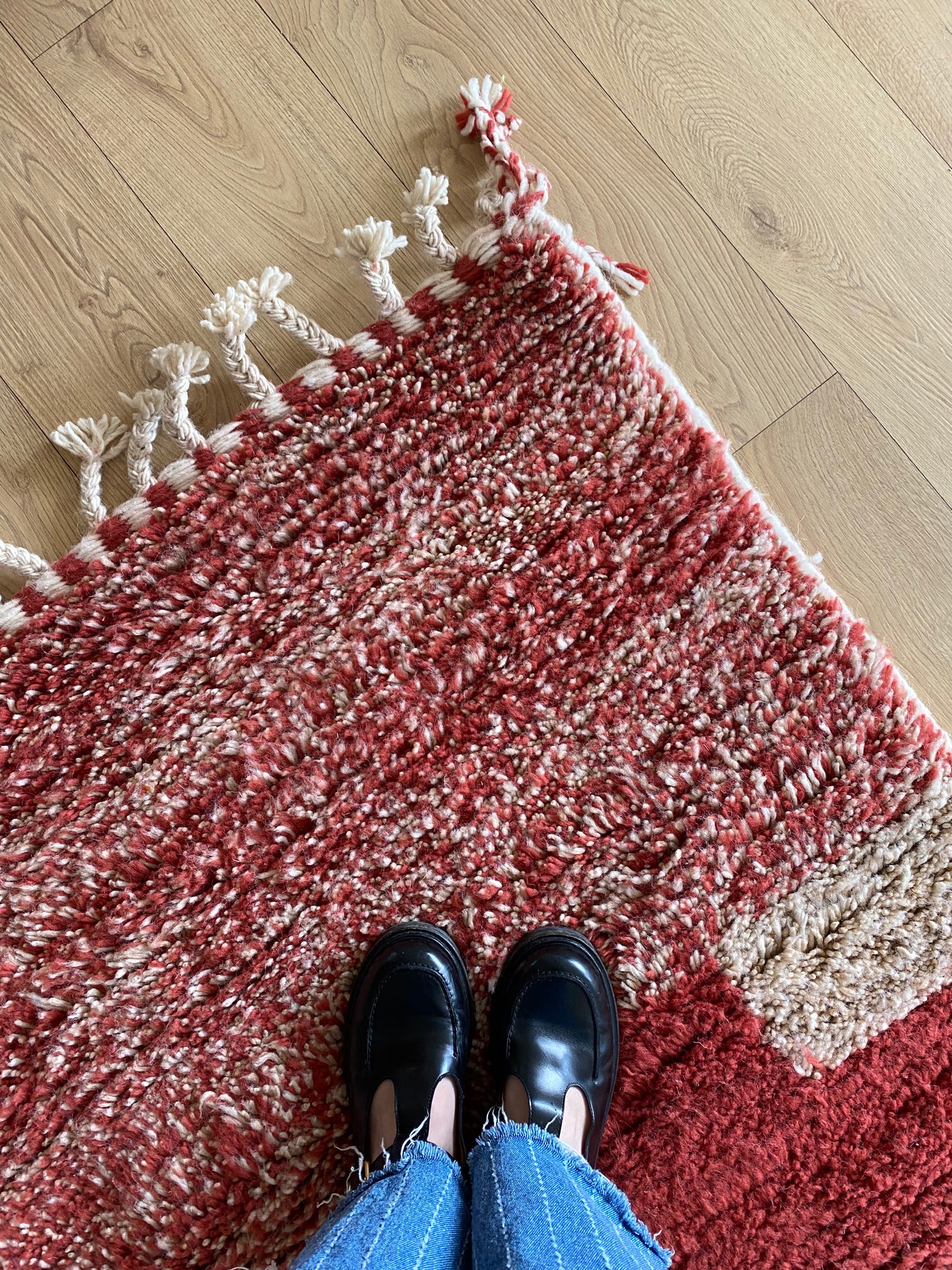 Beni Ouarain Moroccan Colorful Rug (1184) 288x198cm - Mountain