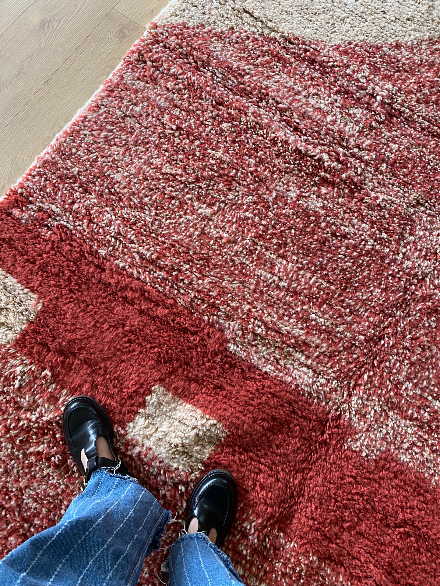 Beni Ouarain Moroccan Colorful Rug (1184) 288x198cm - Mountain