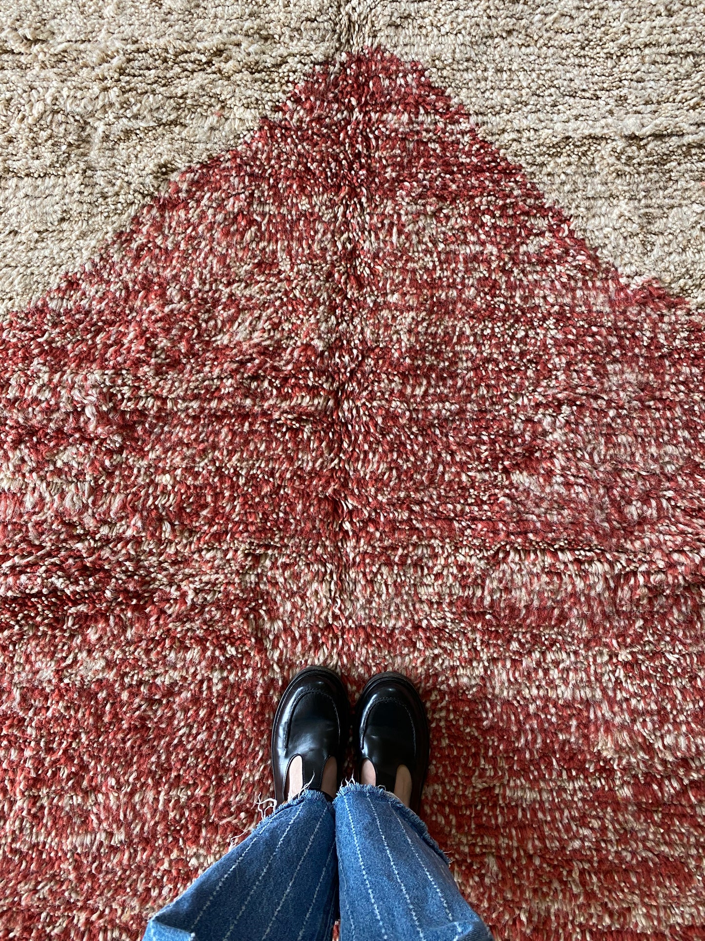Beni Ouarain Moroccan Colorful Rug (1184) 288x198cm - Mountain