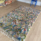 Beni Ouarain Moroccan Colorful Rug (1156) 255x159cm - Amore
