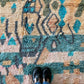 Beni Ouarain Moroccan Colorful Rug (1155) 258x156cm - Mila