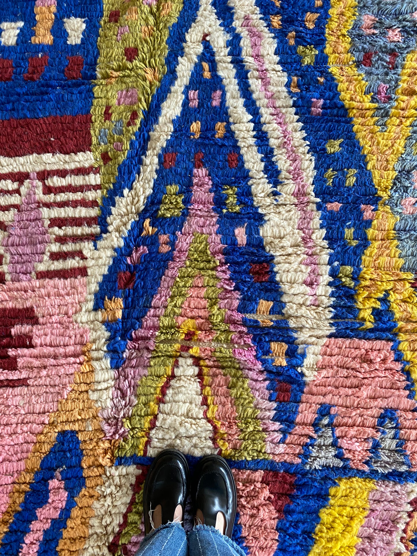 Boujaad Moroccan Colorful Rug (1172) 292x198 - Stella