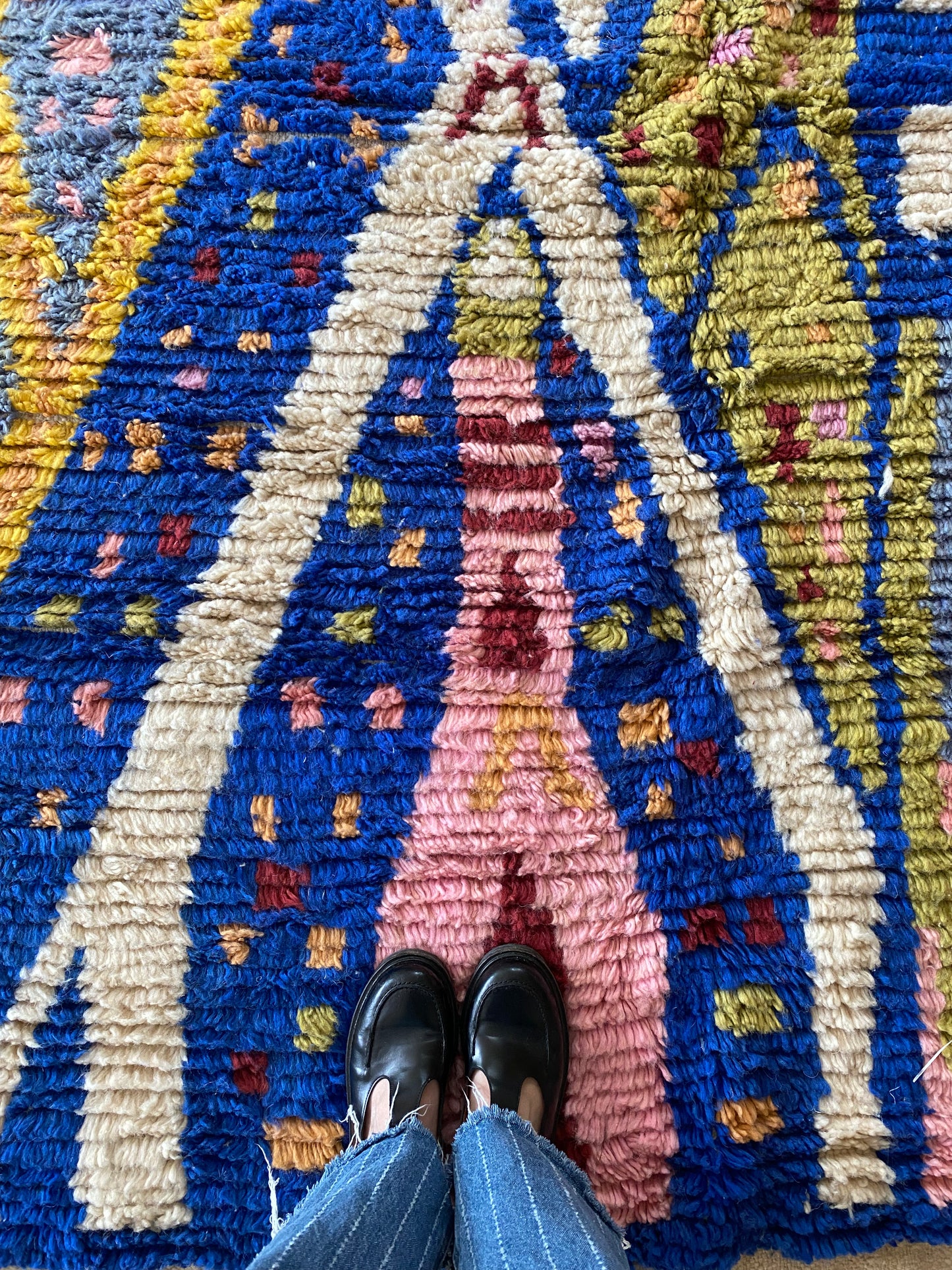 Boujaad Moroccan Colorful Rug (1172) 292x198 - Stella