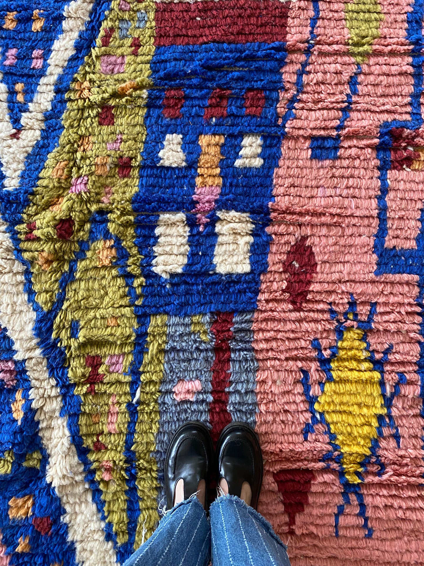 Boujaad Moroccan Colorful Rug (1172) 292x198 - Stella