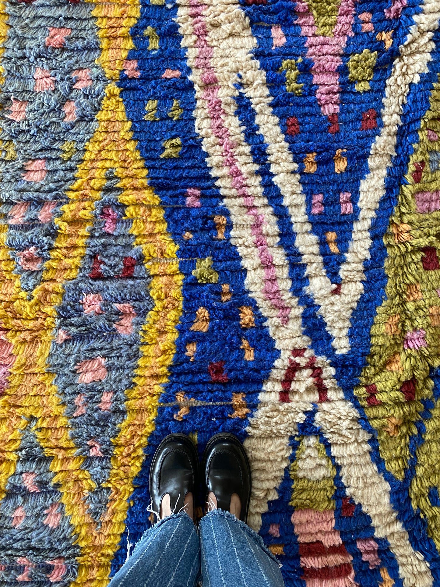 Boujaad Moroccan Colorful Rug (1172) 292x198 - Stella