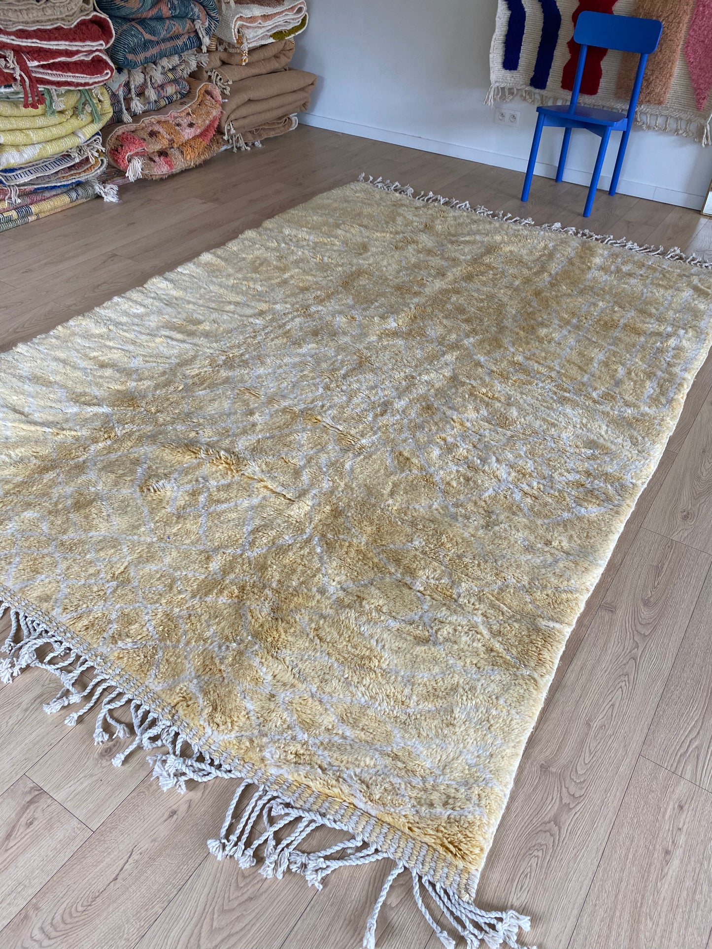 Mrirt Moroccan Rug (1175) 290x203cm - Prosecco