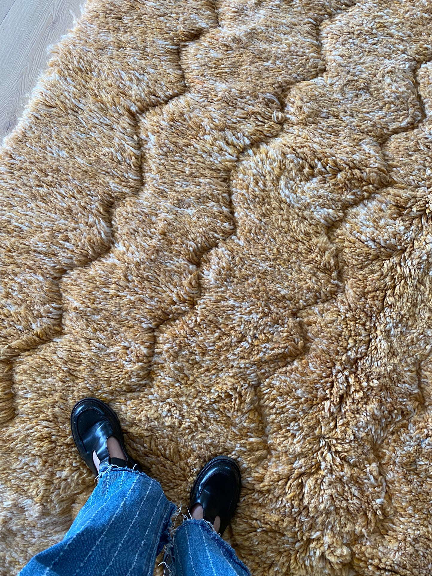 Beni Ouarain Marokkaans kleurrijk tapijt (1195) 290x203cm - Canyons