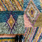Beni Ouarain Moroccan Colorful Rug (1159) 245x160cm - Diana