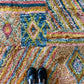 Beni Ouarain Moroccan Colorful Rug (1159) 245x160cm - Diana