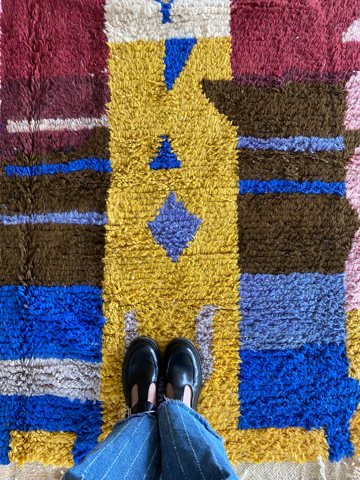 Boujaad Moroccan Colorful Rug (1171) 287x205 - The Castle