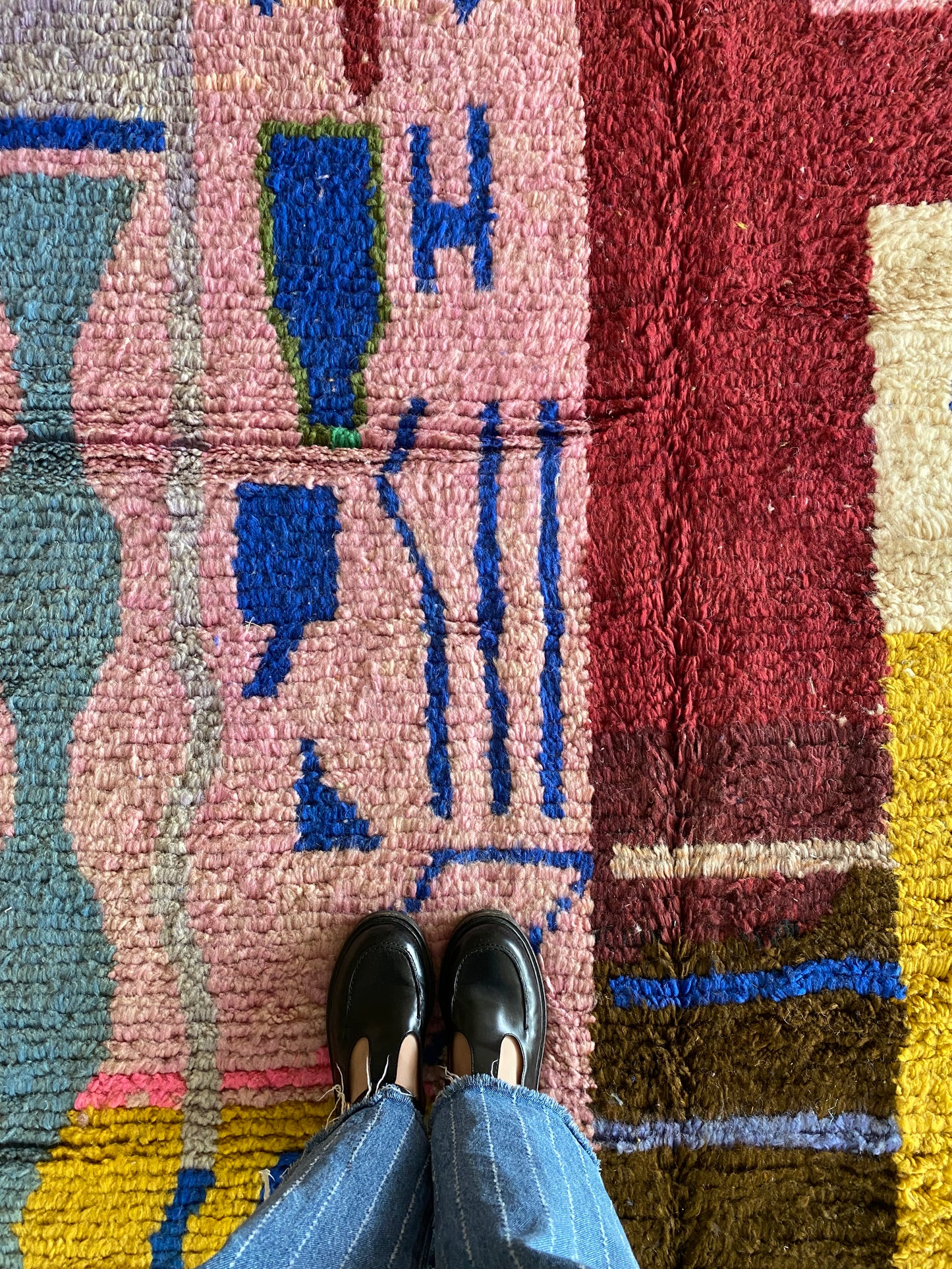 Boujaad Moroccan Colorful Rug (1171) 287x205 - The Castle